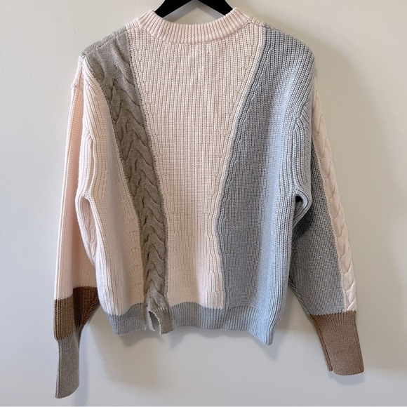 ARITZIA WILFRED Lonell Wool Colorblock Sweater - Picture 5 of 11